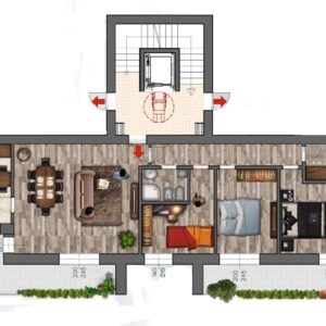 Alloggio tipo_3camere